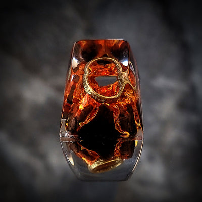 LOTR Lord Of Rings Eye of Sauron Dark Lord King of the Dead Smaug Dragon Balrog The One Ring Artisan Keycaps Epoxy Resin