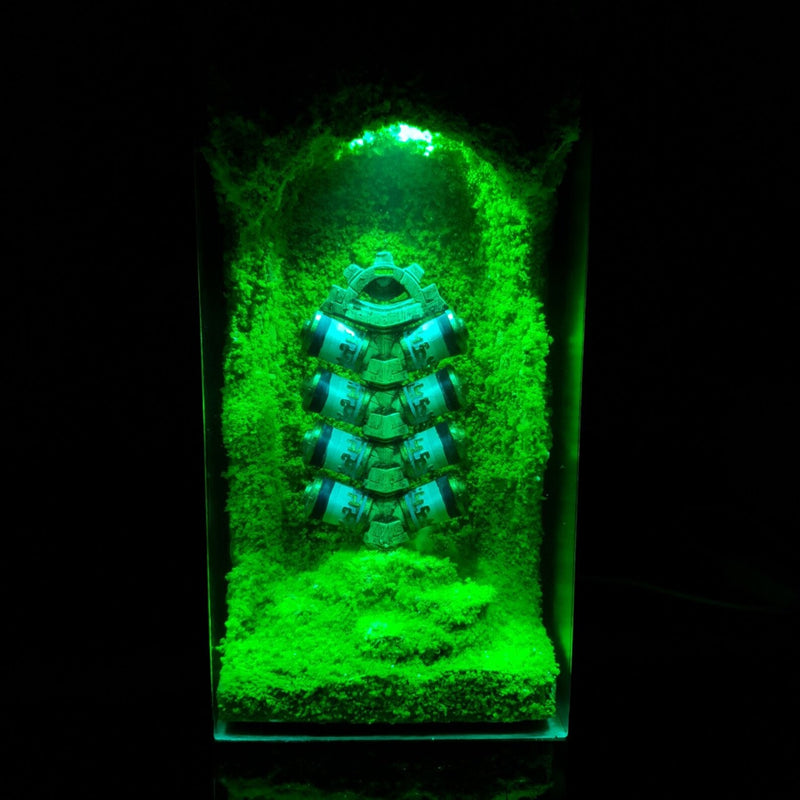 TLOZ TOTKD Link Zonai Charge Prop Battery Tears of the Kingdom Headphone Stand Epoxy Resin Lamp, Night Light